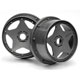 HPI-3222 Super Star Wheel Gunmetal front