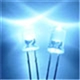 RC-Lights LED 5mm with holder 2pcs - White