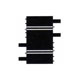 N10104 Banedel rett 10cm - 2stk