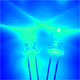 RC-Lights LED 3mm with holders 2pcs - Blue