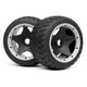 HPI-4743 Mounted Tarmac Buster Rib Tire Rear