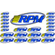 RPM-70005 Pro logo decal sheet