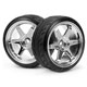 HPI-4704 Mounted super Drift tire (A TYPE)