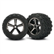 TRX-7174A Tires and wheels, assembled, glued (Gem