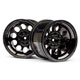 HPI-101252 Bullet ST Wheels Black Chrome