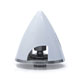 Spinner EL 38mm White 4mm Shaft 037723W