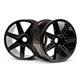 HPI-101156  Black Chrome Trophy Truggy Wheel