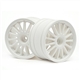HPI-108075 WR8 Tarmac Wheel White 
