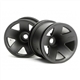 HPI-3046 Type F5 Truck Wheel Black