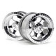 HPI-3117 6 Spoke Wheel Shiny Chrome
