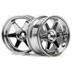 HPI-3847 TE37 Wheels Chrome - 2stk