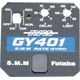 Futaba GY401 etikett