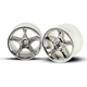 TRX-2472 Tracer 2.2in Mirror-Chrome Wheels (2) 