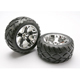 TRX-5576R Tires & wheels, assembled, glued 