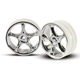 TRX-2473 Wheels, Tracer 2.2 (chrome) (2) (Bandit 
