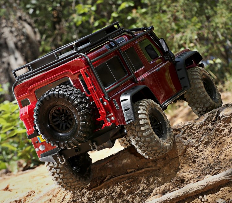 Traxxas TRX-4 Land Rover Defender Red 1/10 RTR