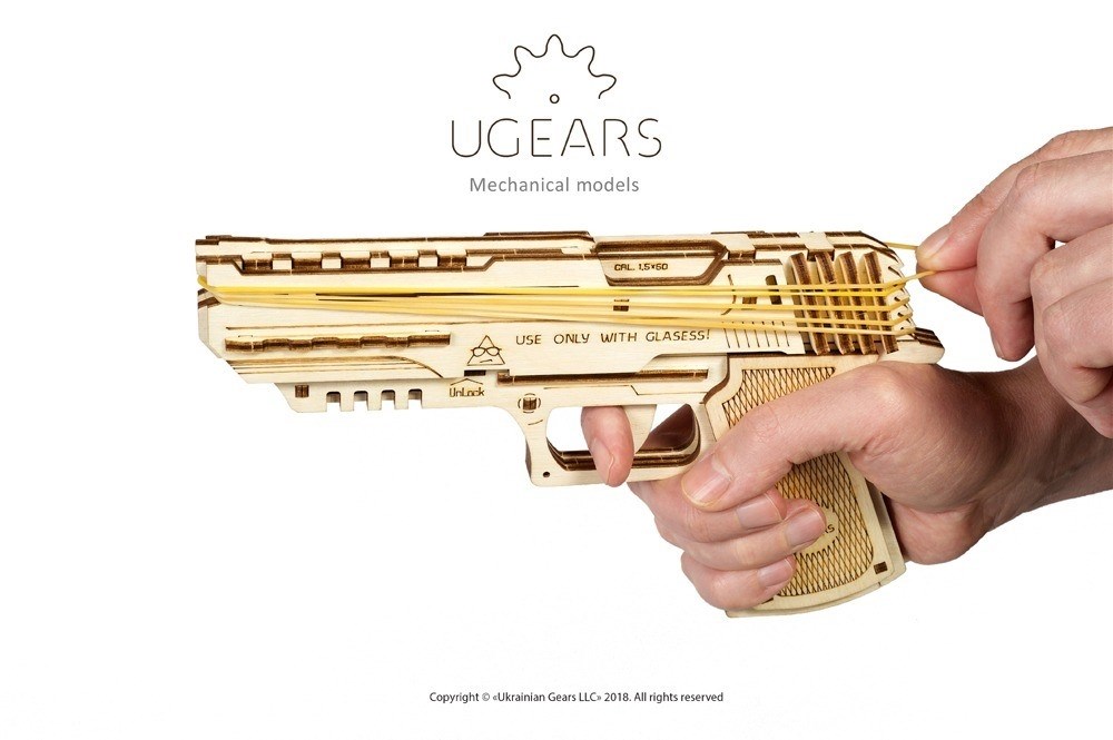 Ugears Wolf-01 Handgun