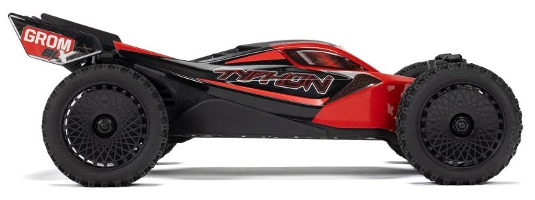 ARRMA Typhon Grom 223S BLX 4WD Red/Black - RTR