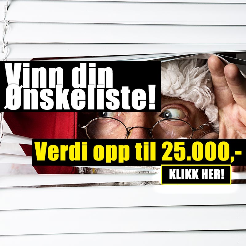 Vinn din nskeliste verdi 25.000,-